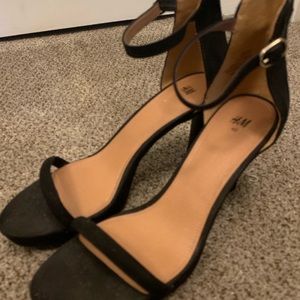 Black H&M heels
